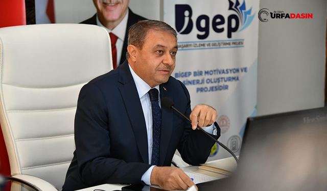 Vali Şıldak, "Şanlıurfa'da Eğitim Bizim Ana Gündemimiz ve Birinci Önceliğimiz"