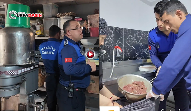 Şanlıurfa'da Dönercide Et Skandalı: 8.5 Kilograma El Konuldu