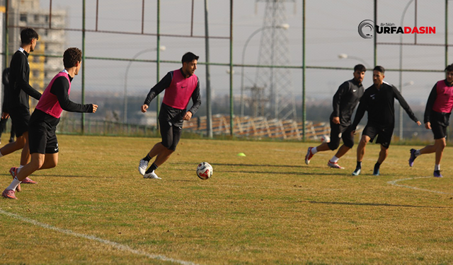 Şanlıurfaspor'da Sincan Belediye Ankaraspor Maçı Hazırlıkları Başladı
