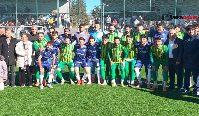 Şanlıurfa Bozova'da, Bozova Bozova'ya Karşı Oynadı Kazanan Bozova Oldu!