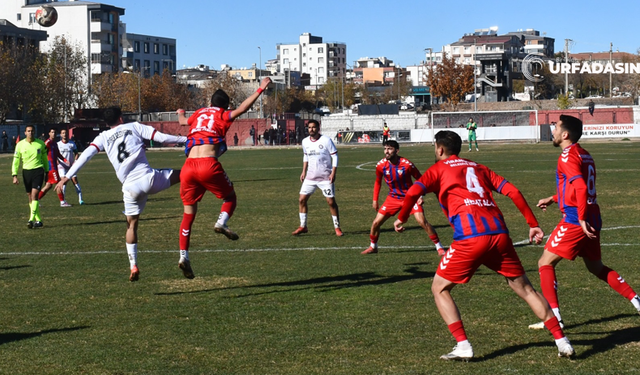 Siverek Belediyespor İle Viranşehir Belediyespor Derbisi 0-0 Berabere Bitti