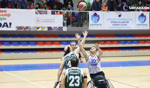 Şanlıurfa Engelliler Spor Kulübü Karabük Demir Kartalspor'u Mağlup Etti