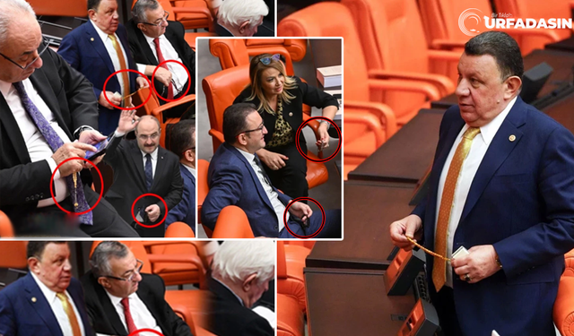 TBMM Bütçe Görüşmelerinde Tespih Çeken Milletvekilleri