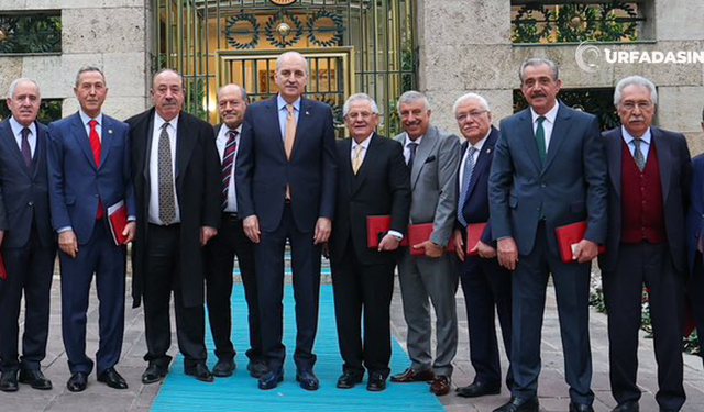 Şanlıurfalı Eski Vekiller İzol, Kaplan ve Çelik'ten Meclis Başkanıyla Çözüm Süreci Buluşması