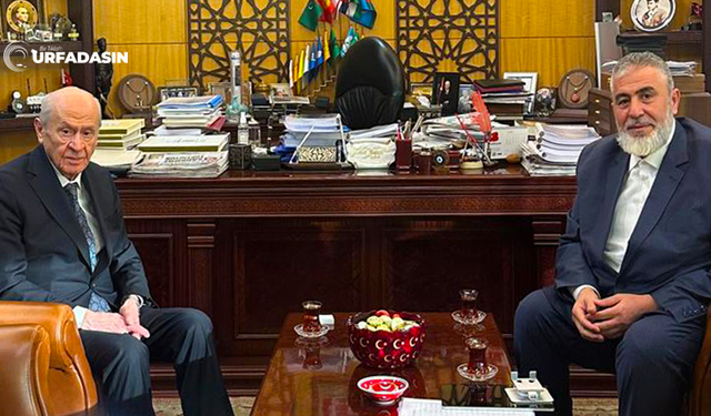 Şanlıurfalı Kasım Hafızdan MHP Lideri Bahçeli'ye Teşekkür Ziyaret