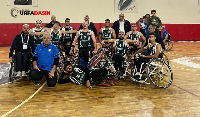 Şanlıurfa Tekerlekli Sandalye Takımı Deplasmanda Kazandı