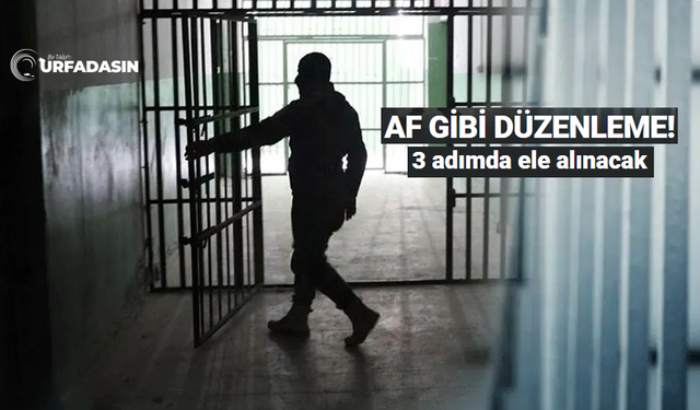 Cezaevlerindekileri Heyecanlandıran Gelişme; Af Gibi Yeni Düzenleme Geliyor