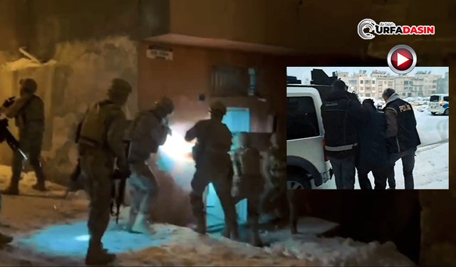 Şanlıurfa'da Polisleri Şehit Eden DEAŞ Üyelerini Övenlere Operasyon: 8 Tutuklama