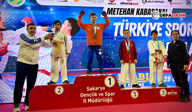 Eyyübiyeli Minik Karateciden Büyük Başarı