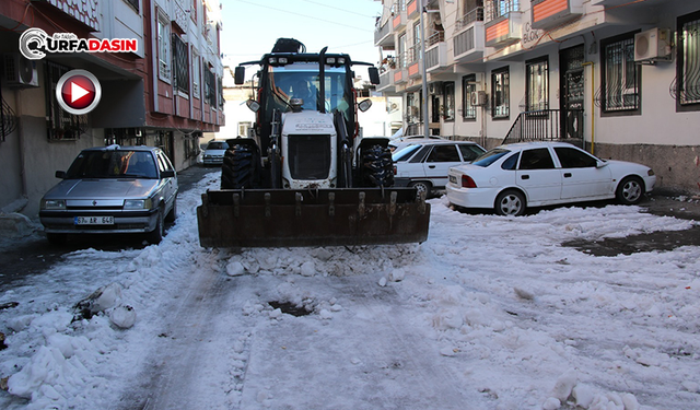 Haliliye'de Ekiplerin Kar Mesaisi 7/24 Devam Ediyor