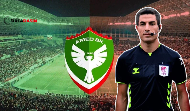 Şanlıurfalı Hakem Yusuf Adnan Kendirciler, Amedspor'un Maçını Yönetecek