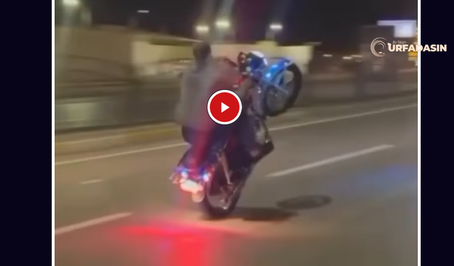 Şanlıurfa'da Kuralları Hiçe Sayan Motosiklet Sürücüsüne Gereği Yapıldı