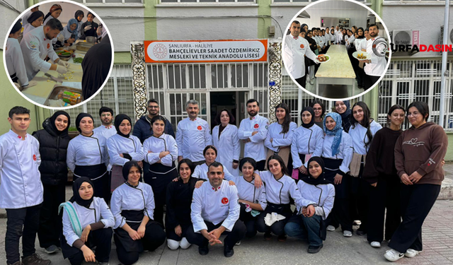 Şanlıurfa Profesyonel Aşçılar Derneğinden Anlamlı Çalışma