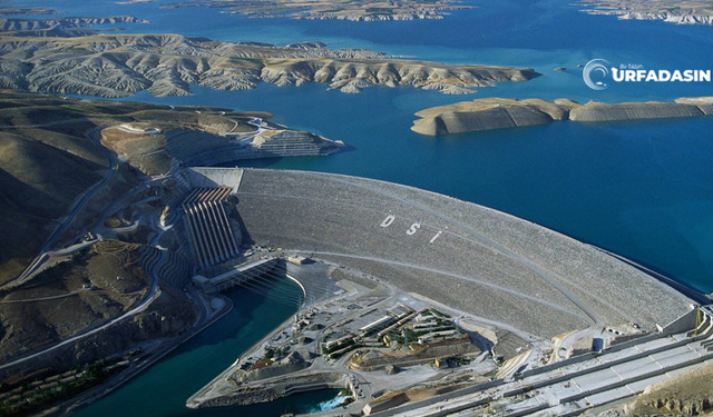 Şanlıurfa'daki Atatürk Barajının Doluluk Oranı Yüzde 41 Seviyesinde