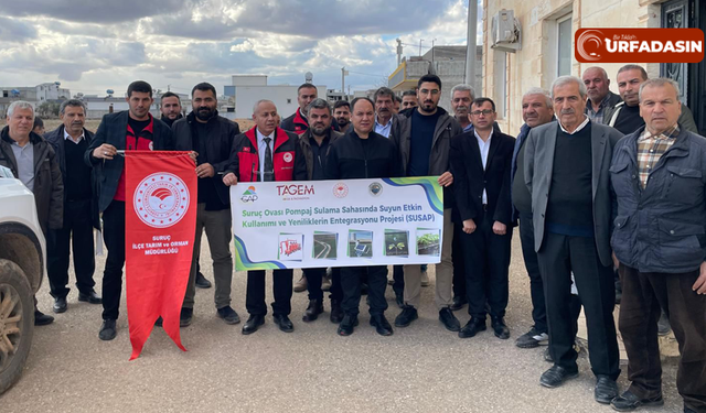 Suruç’ta Çörek Otu Yetiştiriciliği ve Suyun Etkin Kullanımı Eğitimi Verildi