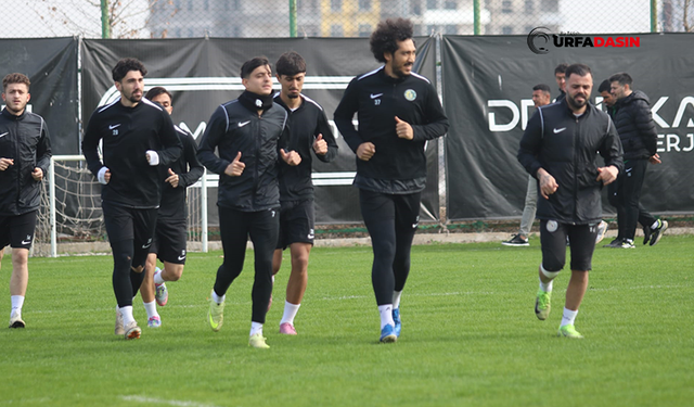 Şanlıurfaspor, Erzincanspor Deplasmanı Hazırlıklarına Başladı