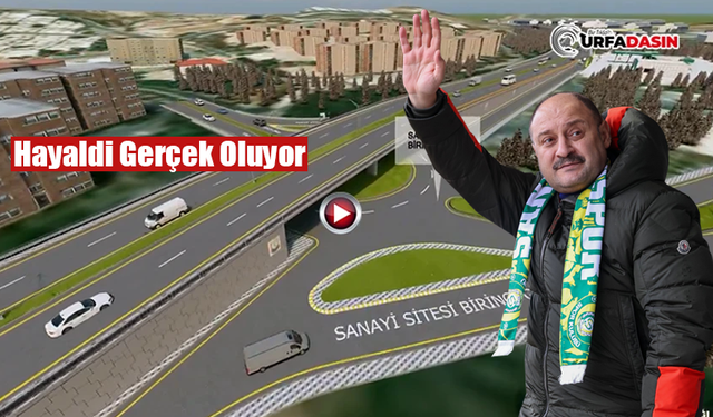 Şanlıurfa Evren Sanayi Sitesi Girişine Yapılacak 2 Adet Katlı Kavşak İhalesi Yapıldı