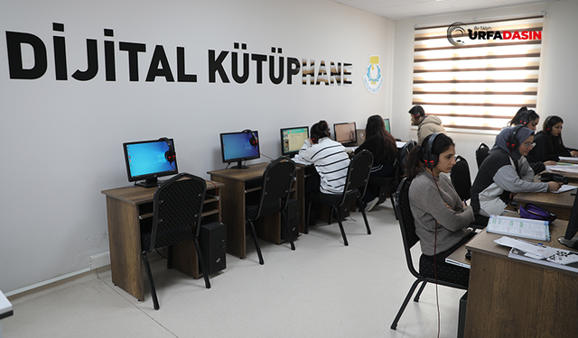 Haliliye'de Gençlere Ücretsiz İnternet Desteği