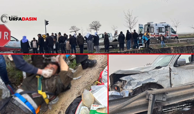 Şanlıurfa Viranşehir'de Trafik Kazası: 1 Ağır Yaralı