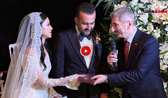 Şanlıurfa Büyükşehir Belediyesi Genel Sekreteri  Mithat Can Kutluca Evlendi