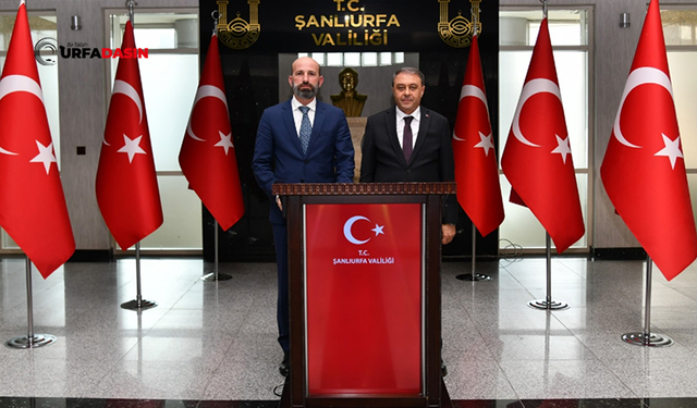 Rakka Valisi Selame'den Şanlıurfa Valisi Şıldak'a Önemli Ziyaret