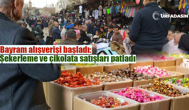 Şanlıurfa'nın En Büyük Açık Hava AVM'sinde Bayram Alışverişi