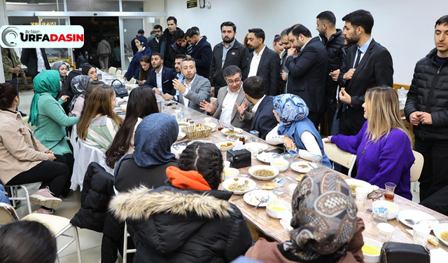 Siverek Belediye Başkanı Bucak, Gençlik Kolları İle İftarda Buluştu