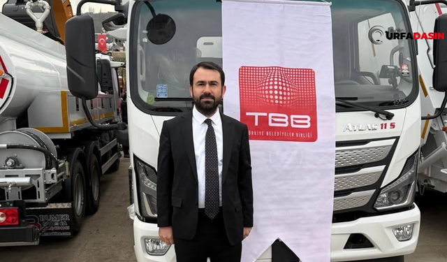 Ceylanpınar'a Türkiye Belediyeler Birliğinden Çöp Kamyonu Desteği