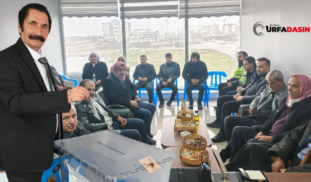 DEVA Partisi Viranşehir İlçe Başkanlığına Mahmut Seyit Emiroğlu Seçildi