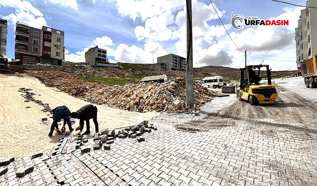 Eyyübiye'nin Yenice Mahallesinde Yeni Yollar Hizmete Kazandırılıyor