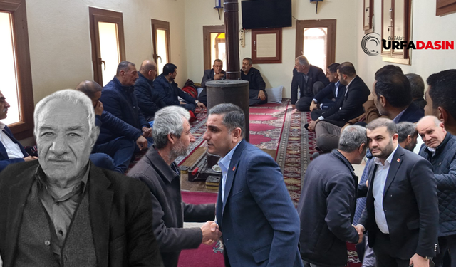 CHP Şanlıurfa İl Başkanı Ferhat Karadağ, Mersavi Aşireti Reisi Fevzi Karataş'ın Acısını Paylaştı
