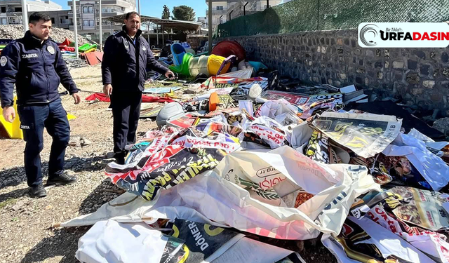 Viranşehir'de Kent Estetiğini Bozan İzinsiz Afişler Kaldırıldı