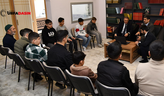 Şanlıurfa Valisi Hasan Şıldak'tan Hayrat Vakfı'na Ziyaret