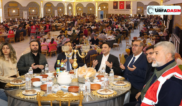 Şanlıurfa Vakıflar Bölge Müdürlüğü’nün İftihar Sofrası