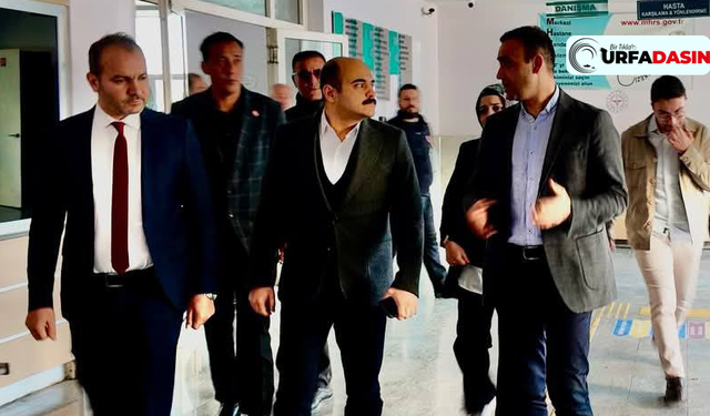 Akçakale Kaymakamı Altınöz’den Hastaneye Ziyaret