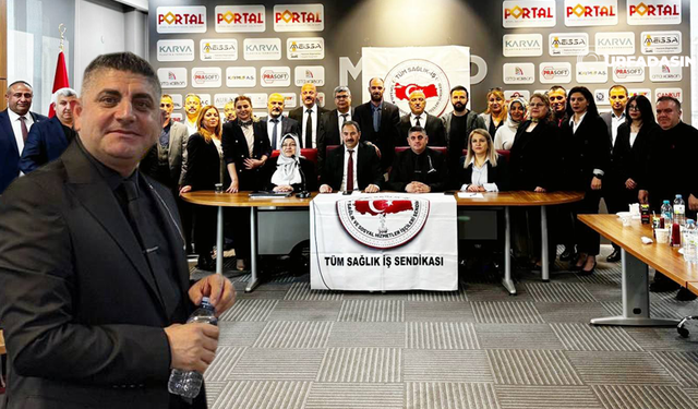 Kemal Demir'e Tüm Sağlık-İş Sendikasında Önemli Görev