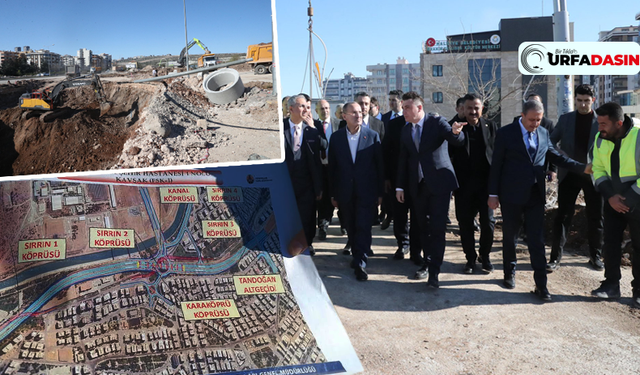 Karayolları, Şanlıurfa Şehir Hastanesi Kavşak Çalışmasına Başladı