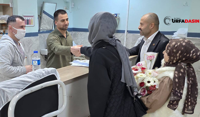 Akçakale’de Sağlık Çalışanlarına 14 Mart Tıp Bayramı Ziyareti