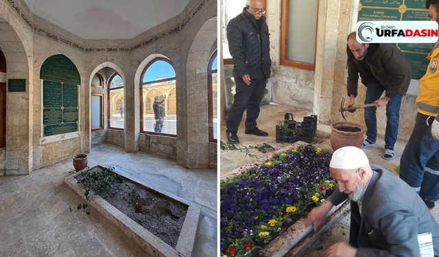 Bediüzzaman Said Nursi’nin Urfa'da İlk Defnedildiği Kabri Çiçeklerle Donatıldı