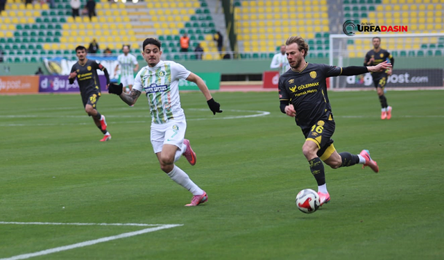 Şanlıurfaspor Uzatmalarda Hem Yedi Hem Attı: Maç 2-2 Bitti