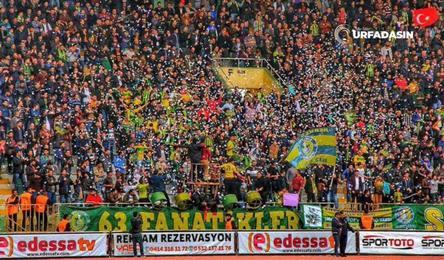 Şanlıurfaspor'dan Bilet Açıklaması: Kombinede Yeni Uygulama ve Fiyat Belli Oldu