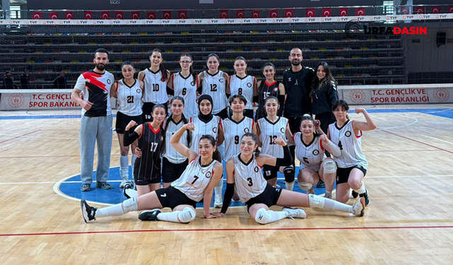 Siverek Belediyesi Kadın Voleybol Takımı, Set Vermeden Galip Geldi