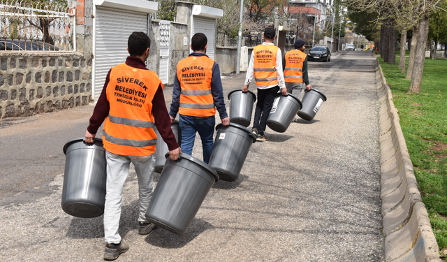 Siverek'te Çöp Konteynersiz Yaşam Projesi Başladı