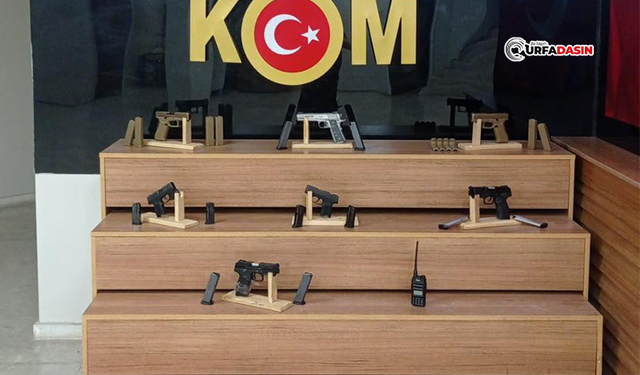 Şanlıurfa’da Silah Kaçakçılığı Operasyonu: 2 Zanlı Tutuklandı