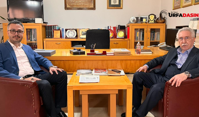 Şanlıurfa Eski Belediye Başkanı İbrahim Halil Çelik'ten TYB'ye Ziyaret