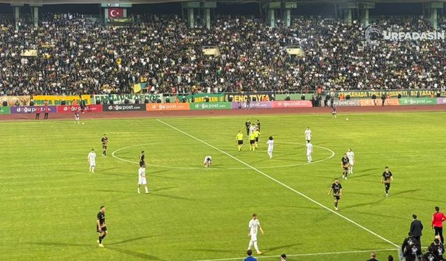 Şanlıurfaspor Play Of Maçının İlk Karşılaşmasında 27 Bin 500 Taraftarının Önünde 1-0 Yenildi