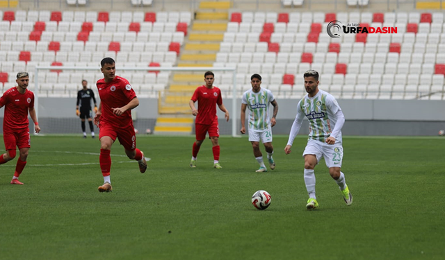 Şanlıurfaspor, Nihayet Galibiyeti Hatırladı: 3 Puanla Dönüyor