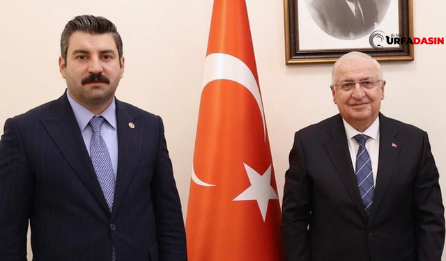 AK Parti Şanlıurfa Milletvekili İbrahim Eyyüpoğlu, Milli Savunma Bakanıyla Görüştü Urfa'nın Taleplerini İletti
