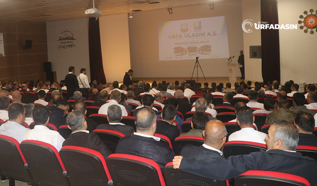 Şanlıurfa'da Şoförlere “Fermuar Sistemiyle Yaşama Yol Ver” Eğitimi