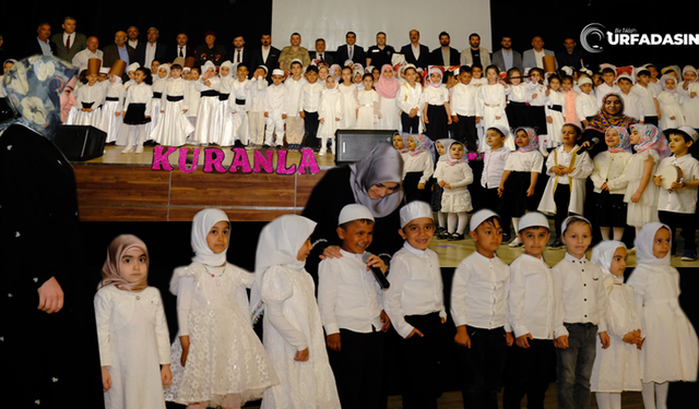 Birecik’te 4-6 Yaş Kur’an Kursları Yıl Sonu Programı